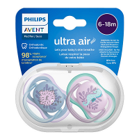 Philips AVENT соска пустышка Ultra Air 6-18 месяцев SCF085/61 фото
