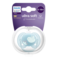 Philips AVENT соска пустышка Ultra Soft 6-18 месяцев SCF092/04 фото