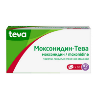 Моксонидин-Тева таблетки 0,2мг фото