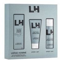 Lierac "Homme" набор крем-флюид 50мл + пена для бритья 200мл + гель для душа 50мл фото