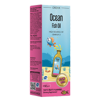 Orzax Ocean "Фиш Ойл" (Рыбий жир) сироп со вкусом тутти-фрутти 150мл фото