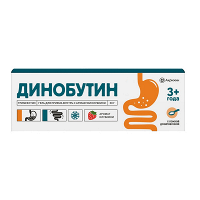 Динобутин гель клубничный 8,9мг/г 30г фото