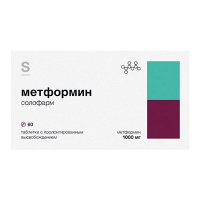 Метформин Солофарм таблетки 1000мг фото