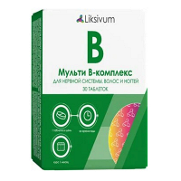Liksivum "Мульти В-комплекс" таблетки 520мг фото