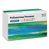 Ребамипид Реневал таблетки 100мг фото