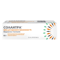 Солантра крем 1% 60г фото