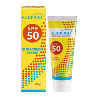 Клирвин крем солнцезащитный SPF50 60г фото