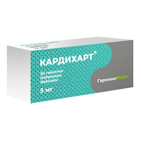Кардихарт таблетки 5мг фото