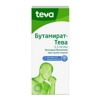 Бутамират-Тева раствор 1,5мг/мл 200мл фото