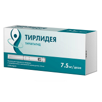 Тирлидея раствор для инъекций 7,5мг/доза 2,4мл фото