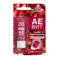 Librederm "АЕвит" бальзам для губ Волнующий гранат 4г фото