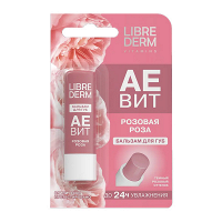 Librederm "АЕвит" бальзам для губ Розовая роза 4г фото