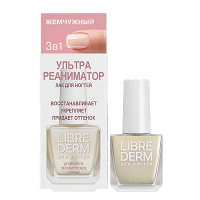 Librederm "Nail Care" лак для ногтей Ультрареаниматор Жемчужный 10мл фото
