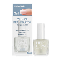 Librederm "Nail Care" лак для ногтей Ультрареаниматор Матовый 10мл фото