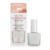 Librederm "Nail Care" лак для ногтей Ультрареаниматор Молочный 10мл фото
