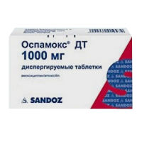 Оспамокс таблетки 1000мг фото