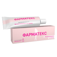 Фарматекс крем вагинальный 1,2% 72г фото