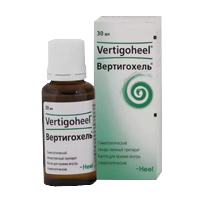 Вертигохель капли гомеопатические 30мл фото