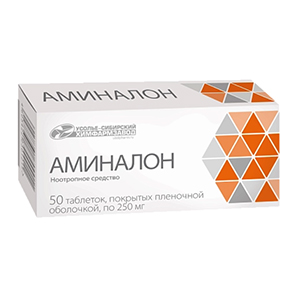 Аминалон таблетки 250мг фото