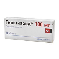 Гипотиазид таблетки 100мг фото