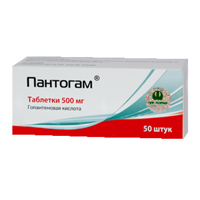 Пантогам таблетки 500мг фото