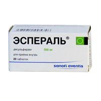 Эспераль таблетки 500мг фото