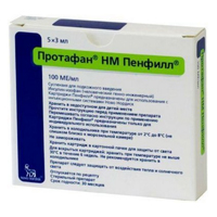 Протафан HM Пенфилл суспензия для инъекций 100МЕ/мл 3мл фото