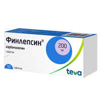 Финлепсин таблетки 200мг фото