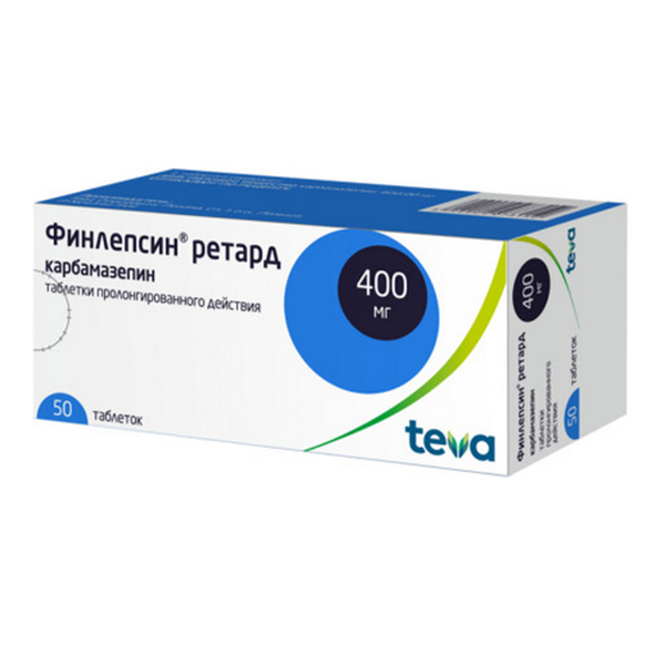 Финлепсин ретард таблетки 400мг фото