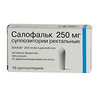 Салофальк суппозитории 250мг фото
