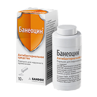 Банеоцин порошок 250МЕ/г+5000МЕ/г 10г фото