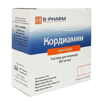 Кордиамин раствор для инъекций 250мг/мл 2мл фото
