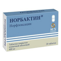 Норбактин таблетки 400мг фото