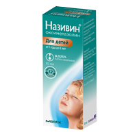 Називин капли 0.025% 10мл фото
