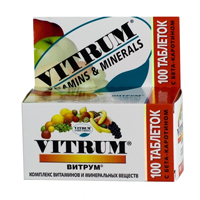 Витрум таблетки фото