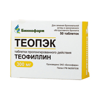 Теопэк таблетки 300мг фото