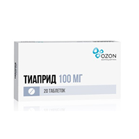 Тиаприд таблетки 100мг фото