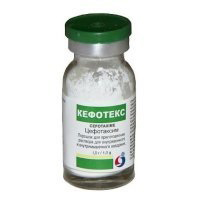 Кефотекс порошок для приготовления инъекционного раствора 1000мг фото