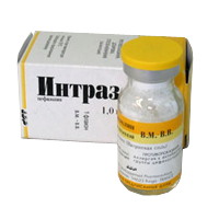 Интразолин порошок для приготовления инъекционного раствора 1г 10мл фото
