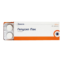 Гелусил лак таблетки 500мг фото