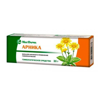 Арника мазь гомеопатическая 30г фото