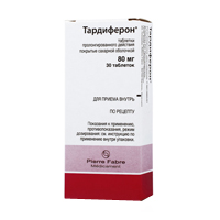 Тардиферон таблетки 80мг фото