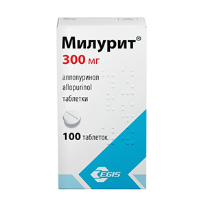 Милурит таблетки 300мг фото