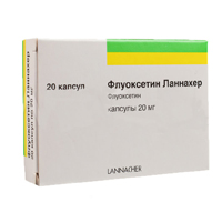 Флуоксетин Ланнахер капсулы 20мг фото