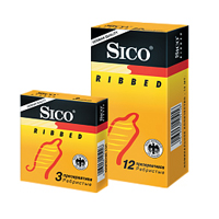Презервативы "Sico" Ribbed (ребристые) фото