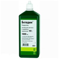 Бетадин раствор 10% 1000мл фото