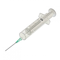 Шприцы "Луер" одноразовые с иглой 20мл бл фото