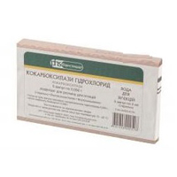 Кокарбоксилазы гидрохлорид порошок лиофилизированный для приготовления инъекционного раствора 50мг фото