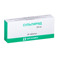 Сульпирид таблетки 200мг фото