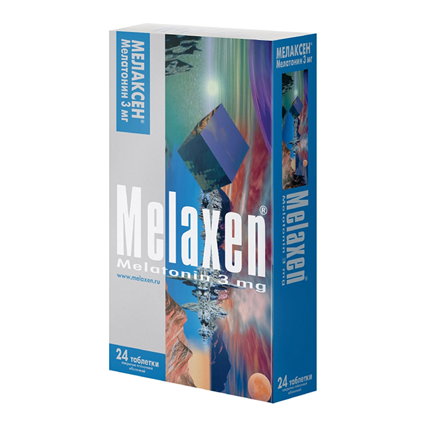Мелаксен таблетки 3мг фото